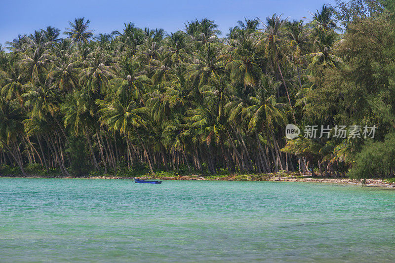 泰国特拉特岛Koh Mak岛热带天堂海滩